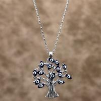 925 Ayar Gümüş Hayat Ağacı Hayalet Kolye