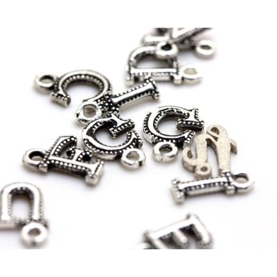 Tesbih Püskül Ucu Harfleri 925 Ayar Gümüş