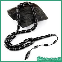 Sistemli Eskitme Kapsül Model Sade Erzurum Oltu Taşı Tesbih (6X10 mm)