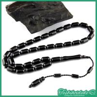 Sistemli Eskitme Kapsül Model Sade Erzurum Oltu Taşı Tesbih (6X10 mm)